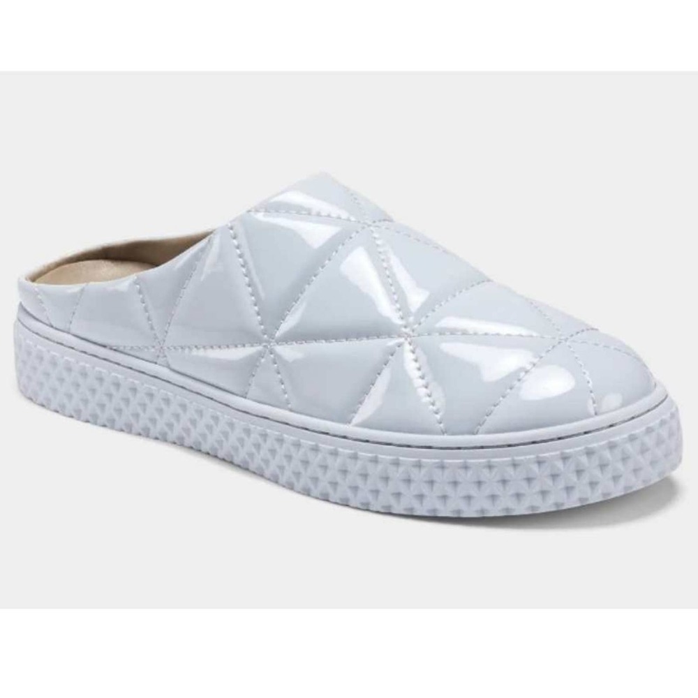 AEROSOLES Ella Quilted Slide- On Sneakers Blue 7